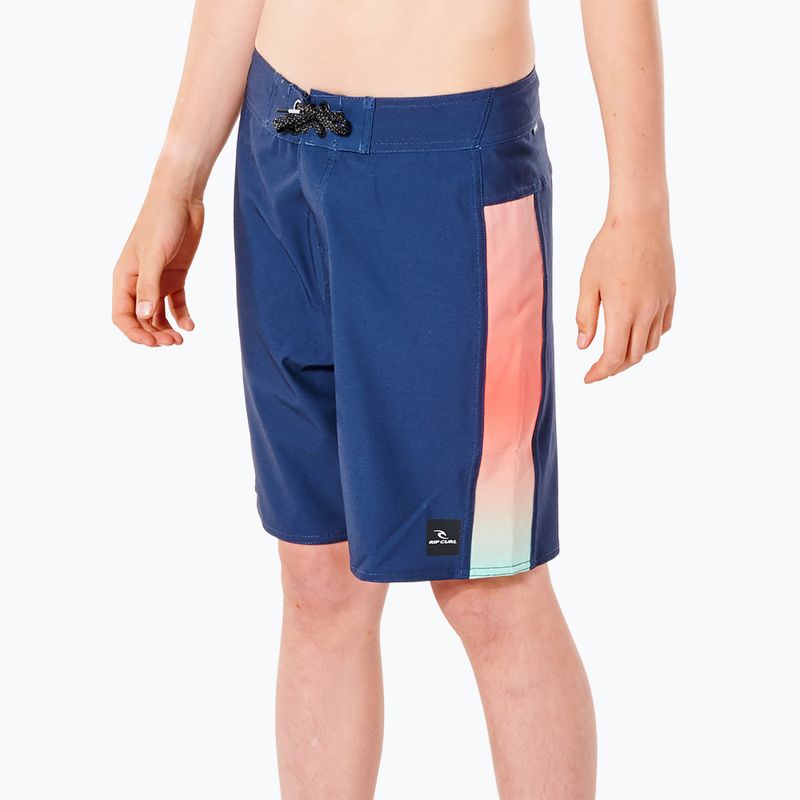 Rip Curl Mirage Mick Fanning detské plavecké šortky navy blue KBORX9 5