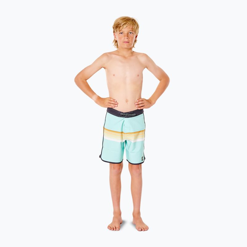 Rip Curl Mirage Surf Revival detské plavecké šortky modré KBOTD9 2