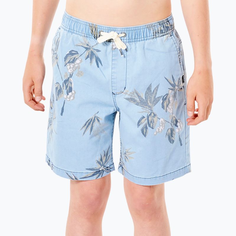 Rip Curl Orb Volley 1080 svetlomodré detské plavecké šortky KWAOH9 4