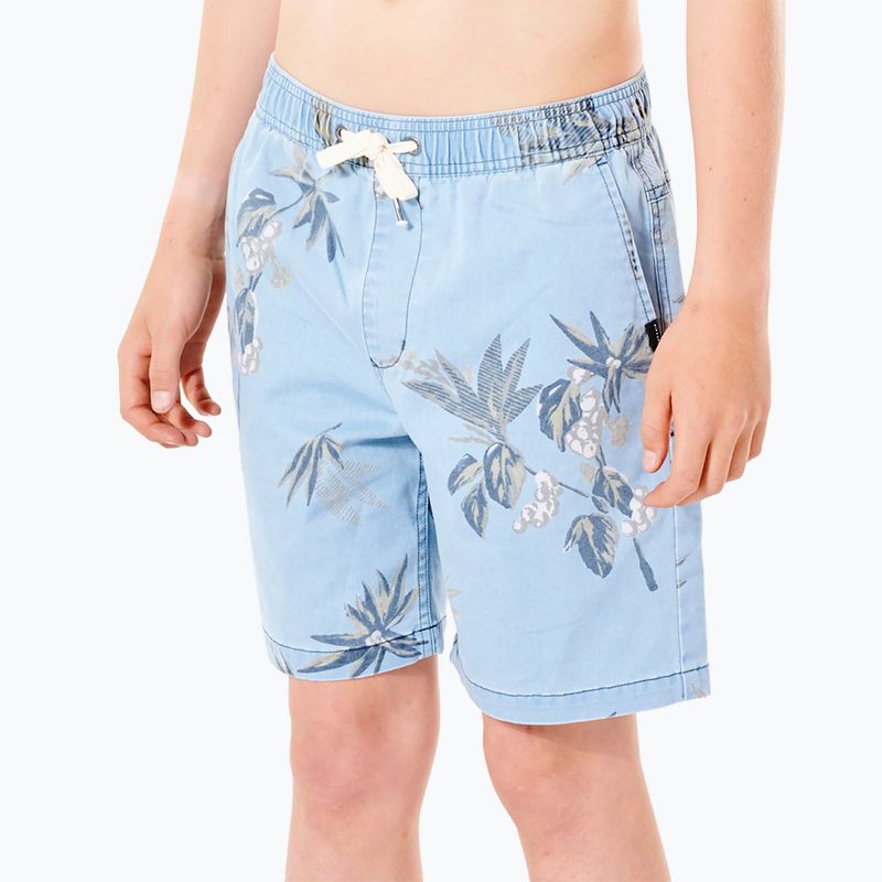 Rip Curl Orb Volley 1080 svetlomodré detské plavecké šortky KWAOH9 5