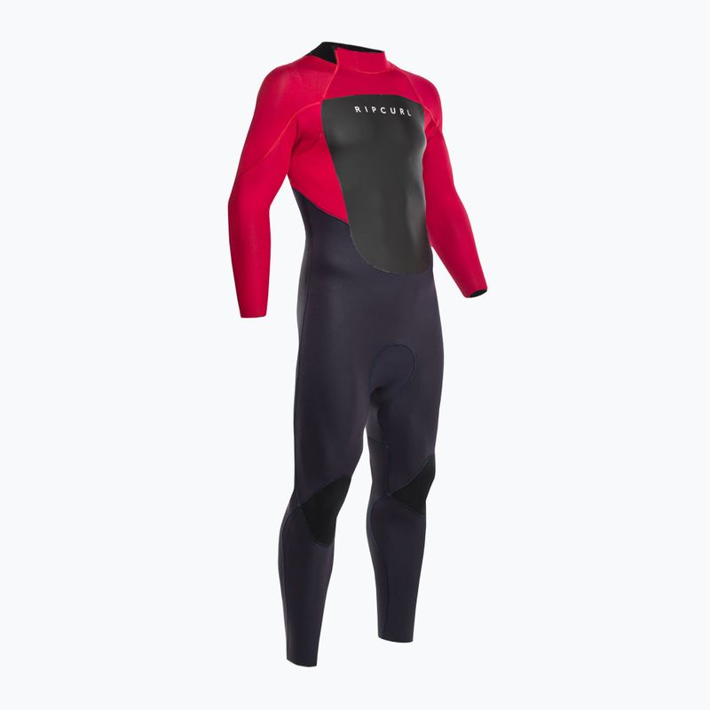 Pánska plavecká pena Rip Curl Omega 4/3 mm GB B/Zip 7 sivomodrá 112MFS