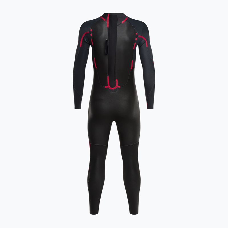 Pánska plavecká pena Rip Curl Omega 4/3 mm GB B/Zip 7 sivomodrá 112MFS 5