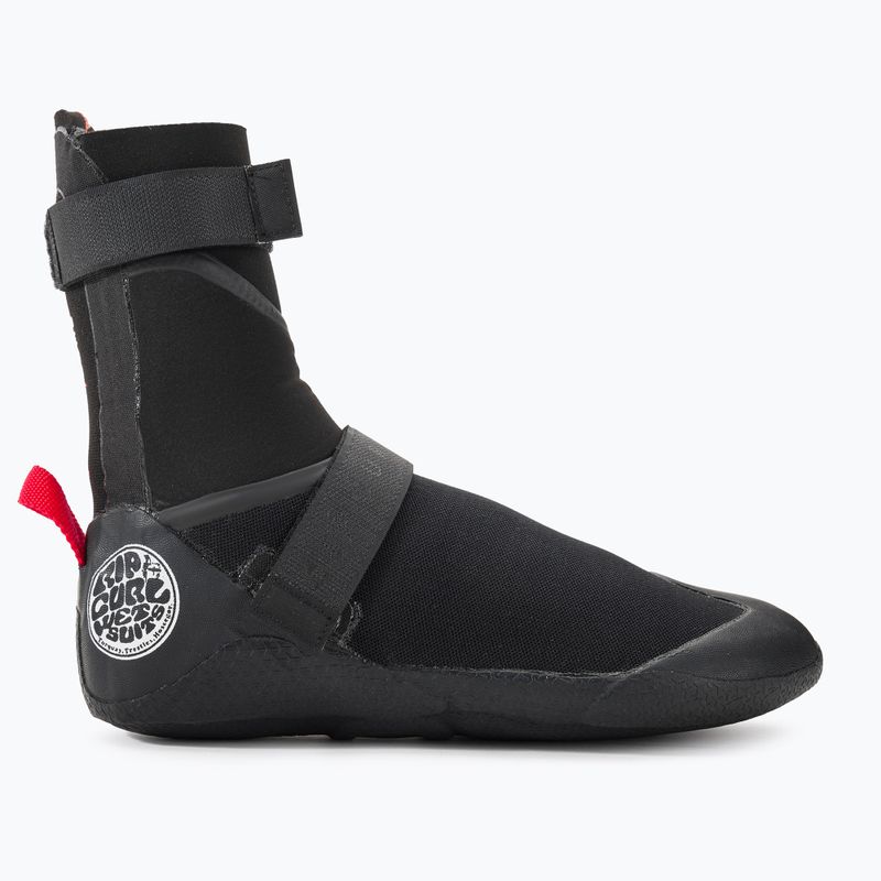 Pánske neoprénové topánky Rip Curl Flashbomb 5mm Round Toe black 2