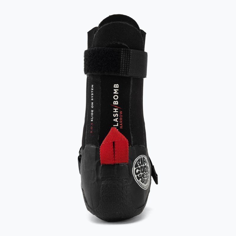 Pánske neoprénové topánky Rip Curl Fbomb 3 mm Narrow H S/Toe black 6