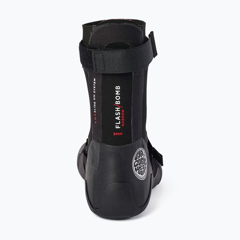 Pánske neoprénové topánky Rip Curl Fbomb 3 mm Narrow H S/Toe black 3