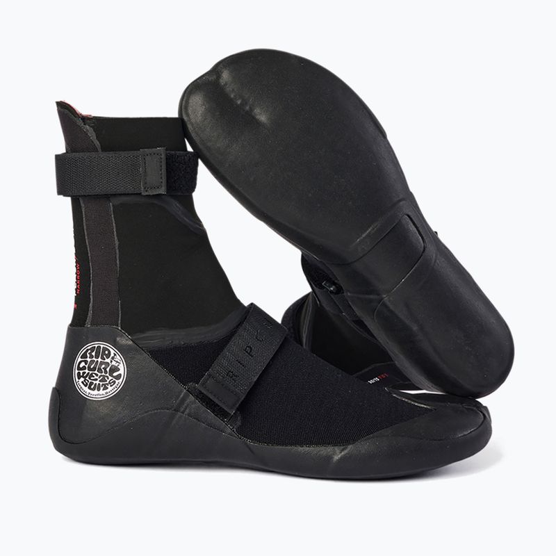 Pánske neoprénové topánky Rip Curl Fbomb 3 mm Narrow H S/Toe black 4
