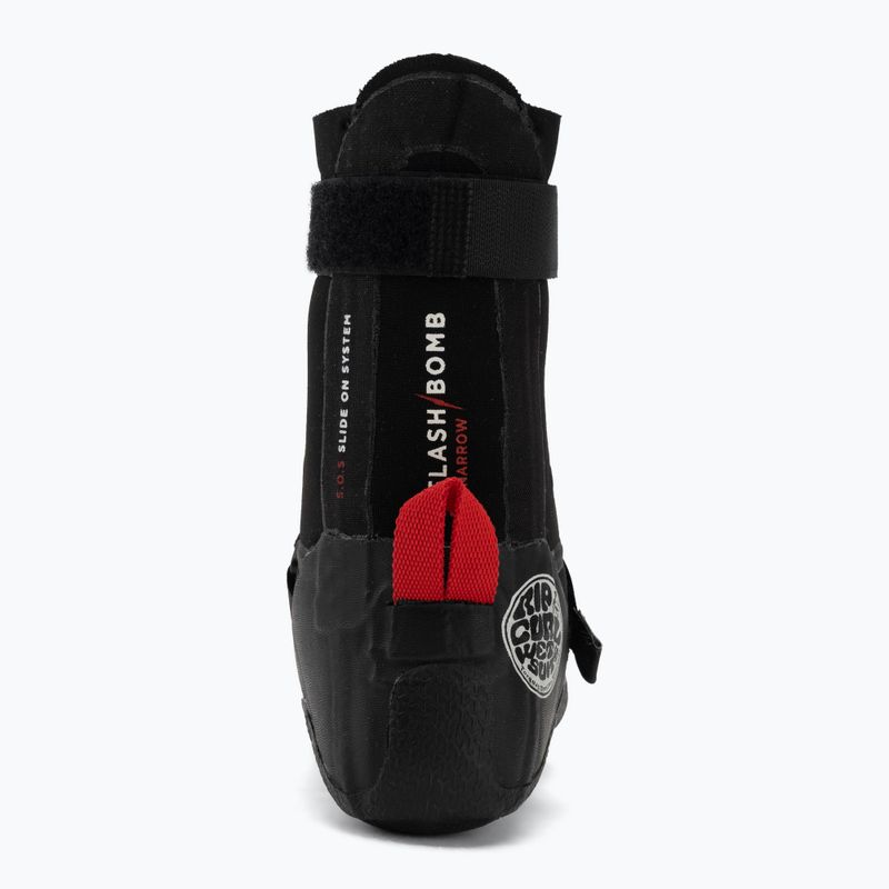 Pánske neoprénové topánky Rip Curl Flashbomb 5 mm Narrow H S/Toe black 6