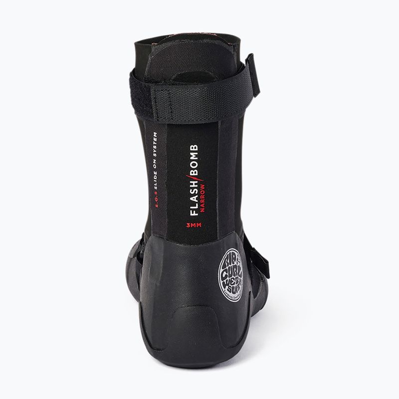 Pánske neoprénové topánky Rip Curl Flashbomb 5 mm Narrow H S/Toe black 3