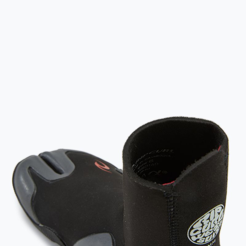 Neoprénová obuv Rip Curl Dawn Patrol 3 mm Split Toe čierna 5