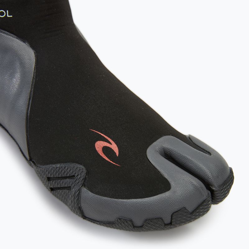 Neoprénová obuv Rip Curl Dawn Patrol 3 mm Split Toe čierna 7