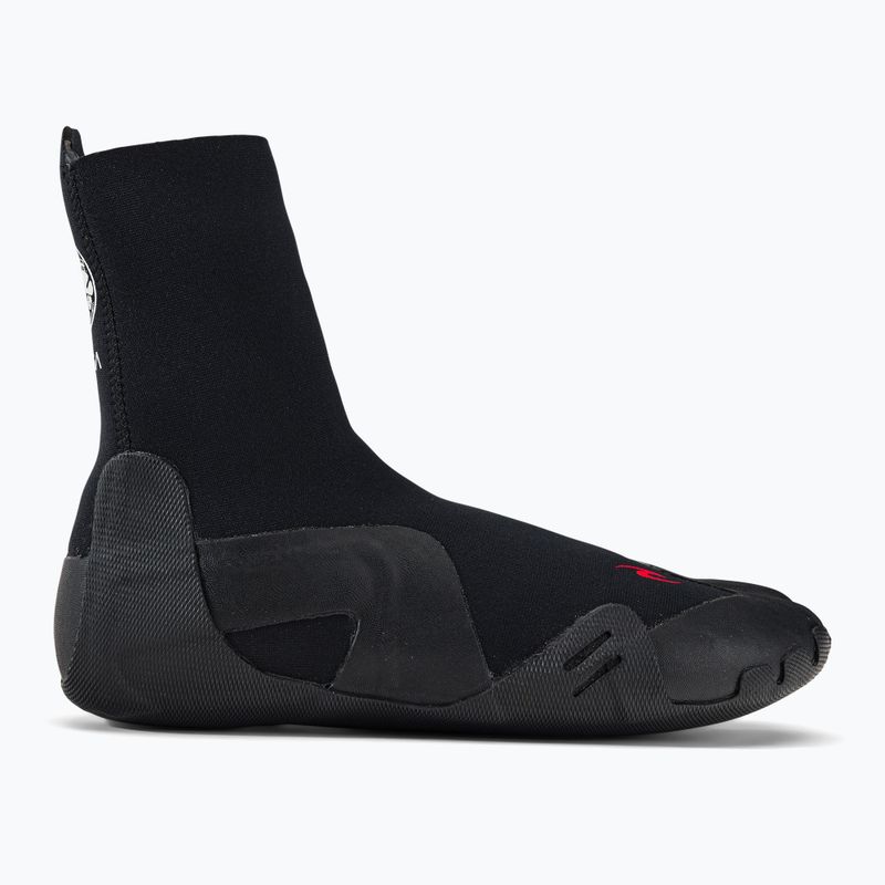 Neoprénová obuv Rip Curl Omega 3 mm S/Toe Zip 9 čierna WBOYAM 2