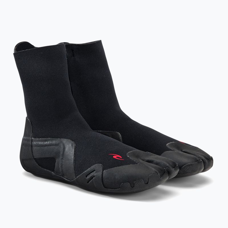 Neoprénová obuv Rip Curl Omega 3 mm S/Toe Zip 9 čierna WBOYAM 4