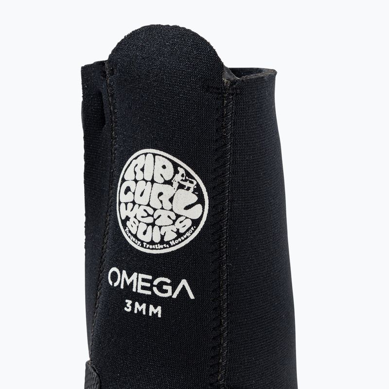 Neoprénová obuv Rip Curl Omega 3 mm S/Toe Zip 9 čierna WBOYAM 8