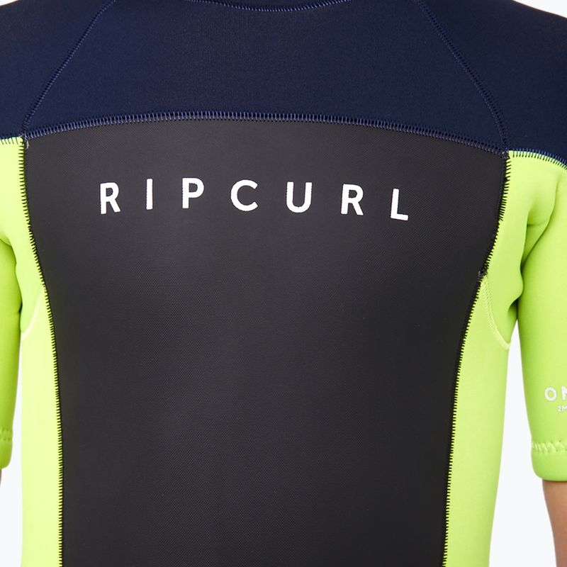 Rip Curl Omega B/Zip Spring 49 blue/blue detský neoprénový oblek 113BSP 3