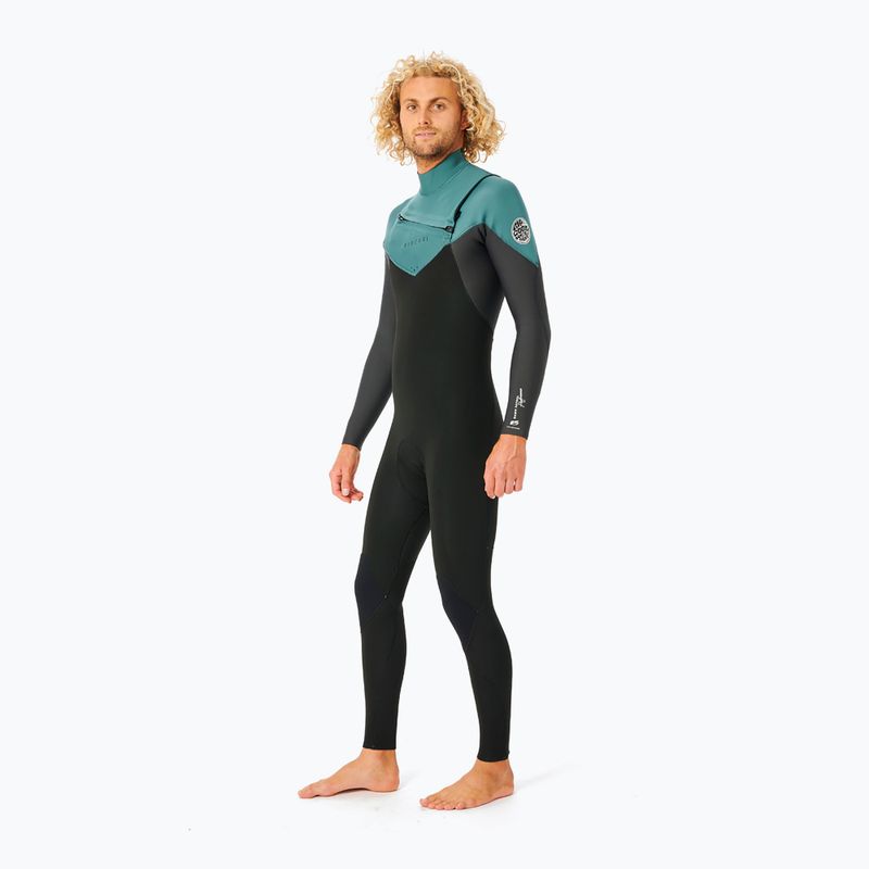 Rip Curl pánske plavky D/Patrol Perf C/Zip 4/3 mm GB M 888 black/green 15NMFS