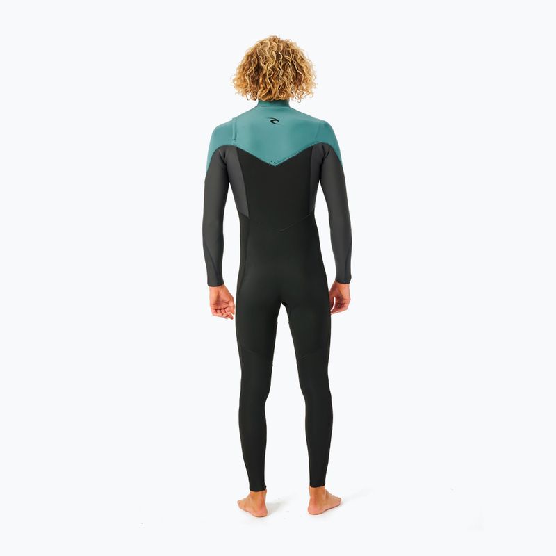 Rip Curl pánske plavky D/Patrol Perf C/Zip 4/3 mm GB M 888 black/green 15NMFS 2