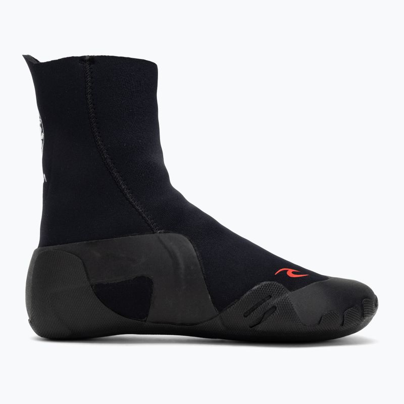 Neoprénové topánky Rip Curl Omega 3mm Round Toe With Zip black 2