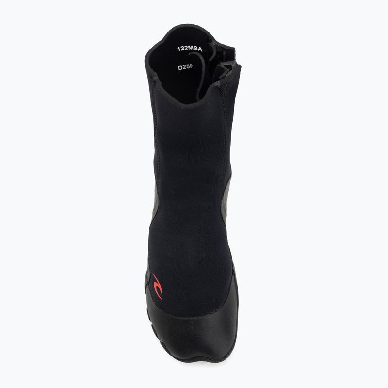 Neoprénové topánky Rip Curl Omega 3mm Round Toe With Zip black 5
