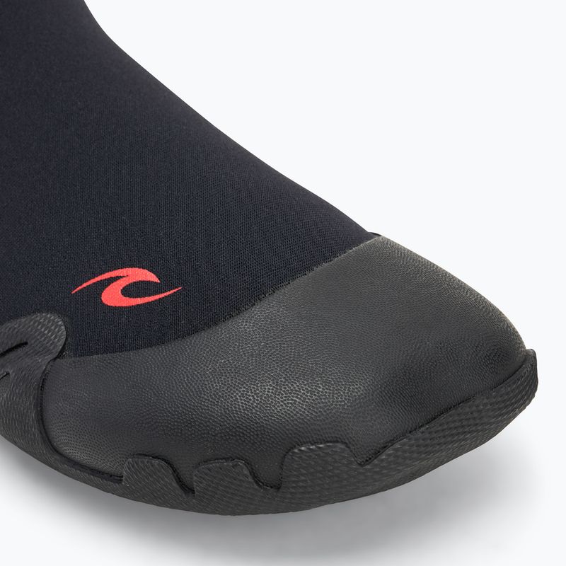 Topánky do vody Rip Curl Omega 5mm Round Toe Zip čierne 7