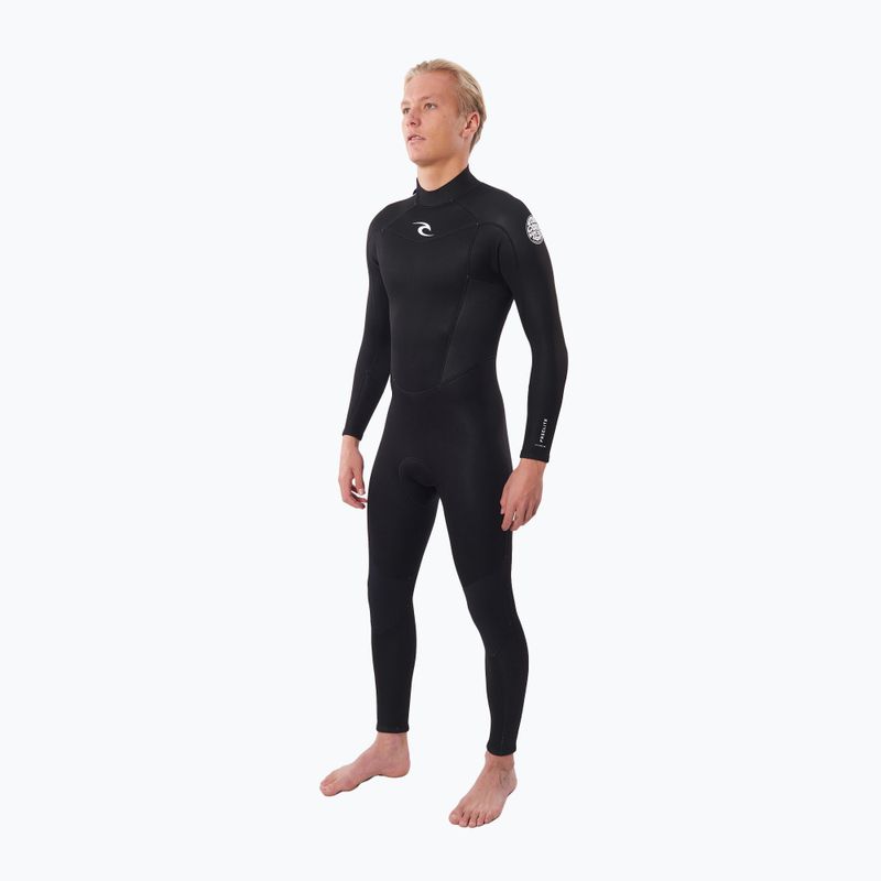 Rip Curl Freelite 5/3 mm GB BZ Steamer black pánsky neoprénový oblek 3