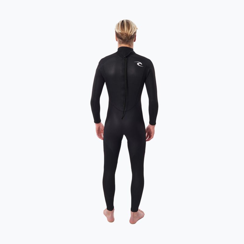 Rip Curl Freelite 5/3 mm GB BZ Steamer black pánsky neoprénový oblek 4