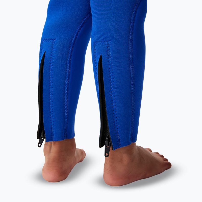 Detský plavecký neoprén Rip Curl Groms Omega 4/3mm Back Zip blue 6