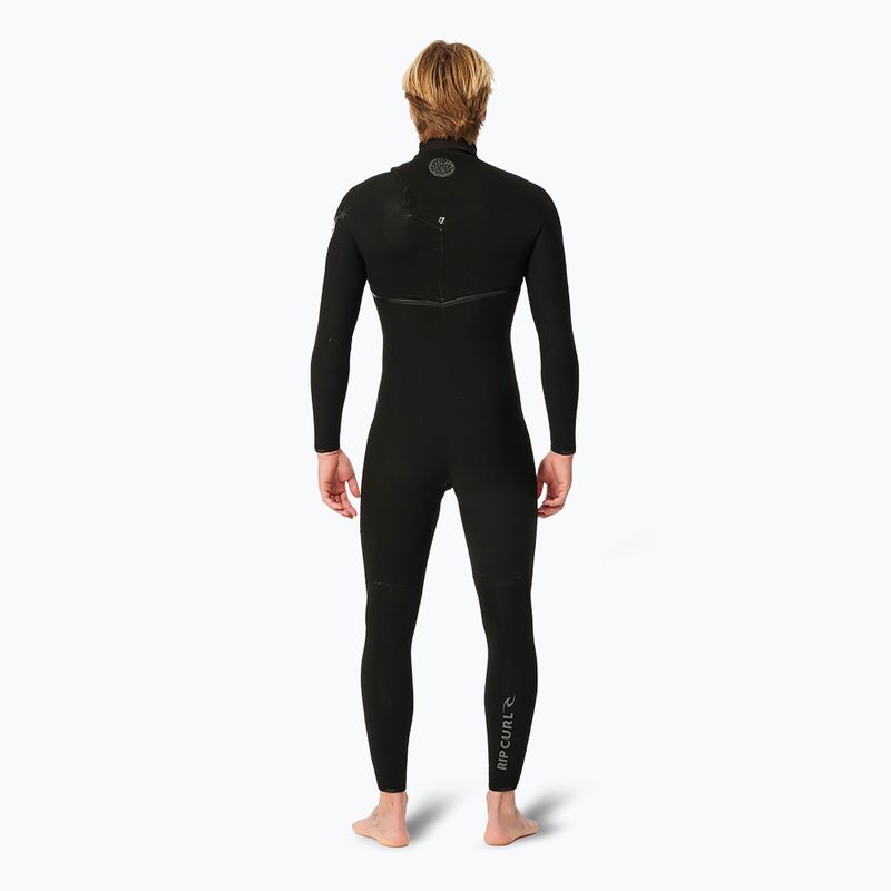 Pánsky plavecký neoprén Rip Curl E Bomb 4/3 mm Zip Free black 2