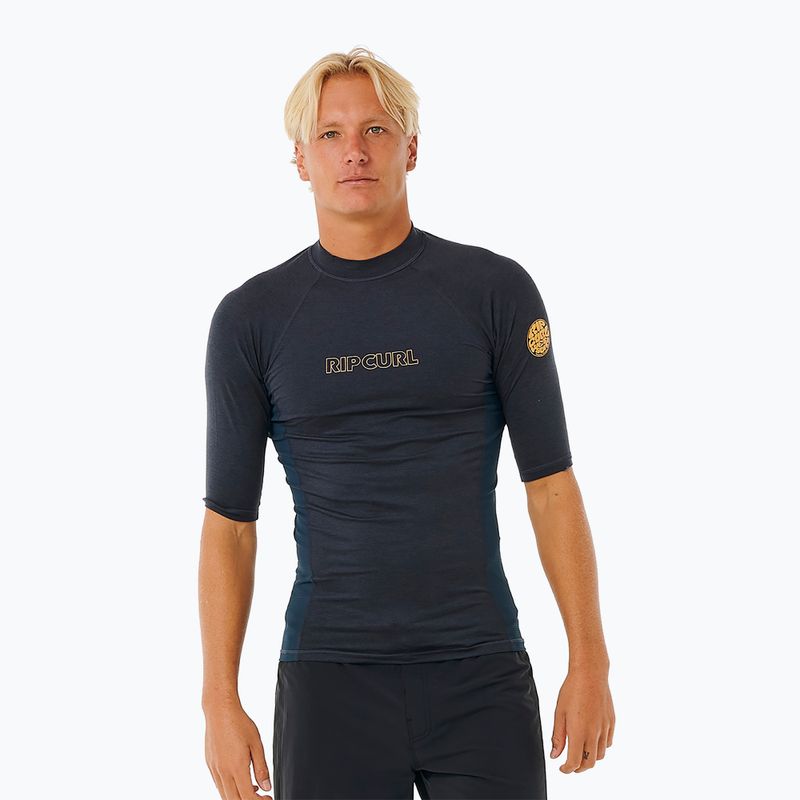 Pánske plavecké tričko Rip Curl Dawn Patrol UPF Performance navy marle
