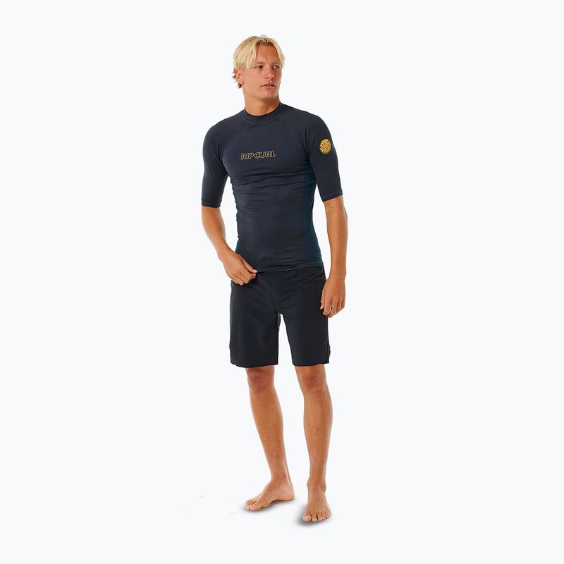 Pánske plavecké tričko Rip Curl Dawn Patrol UPF Performance navy marle 2