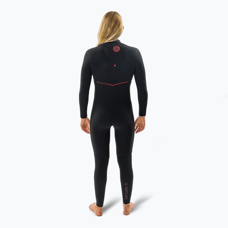 Dámska plavecká pena Rip Curl Flashbomb Fusion 3/2 mm Zip Free Black 2