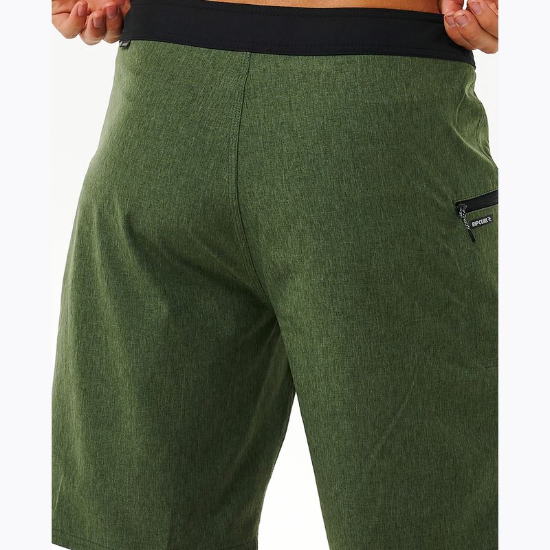 Pánske plavecké šortky Rip Curl Mirage Core dark olive 4