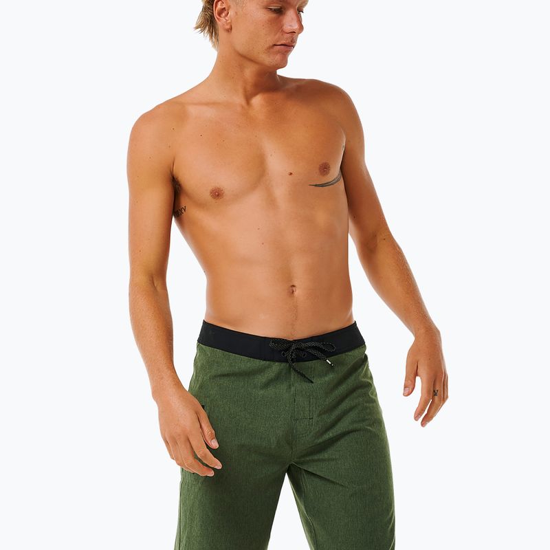 Pánske plavecké šortky Rip Curl Mirage Core dark olive 5