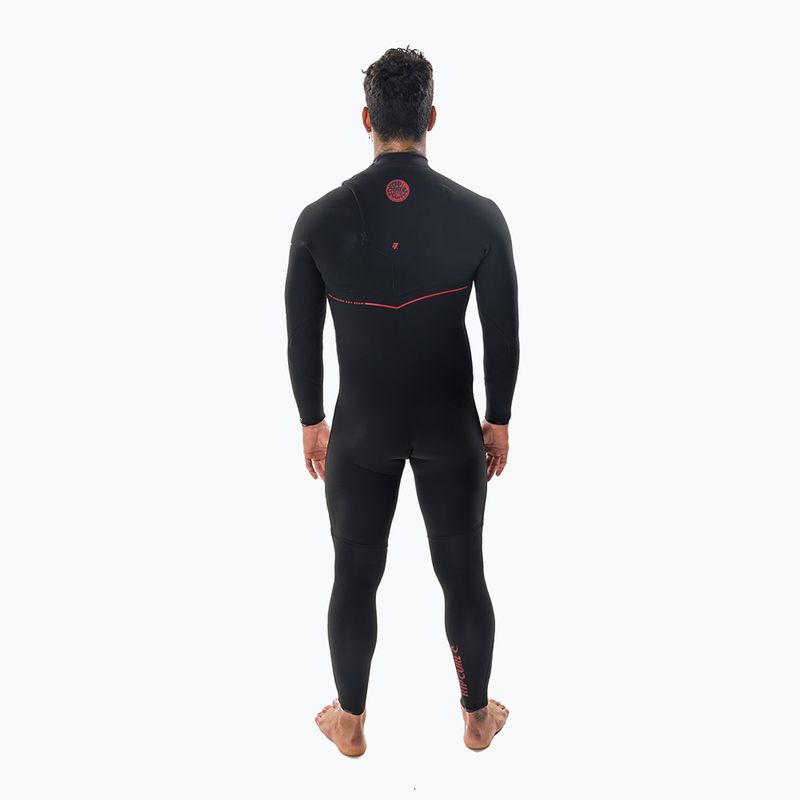 Pánsky plavecký neoprén Rip Curl Flashbomb Fusion 5/3mm Zip Free black 2