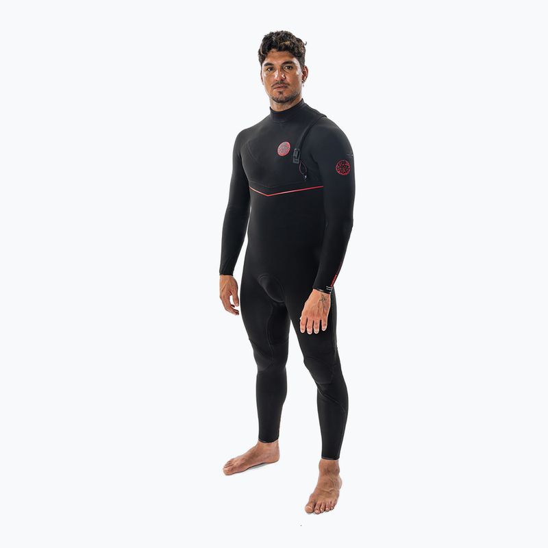 Pánsky plavecký neoprén Rip Curl Flashbomb Fusion 5/3mm Zip Free black 3