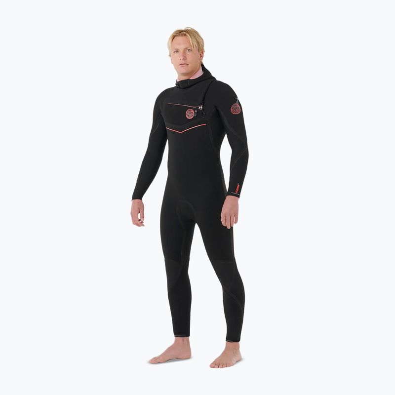 Pánsky plavecký neoprén Rip Curl Flashbomb Fusion 5/3mm Zip Free black 3