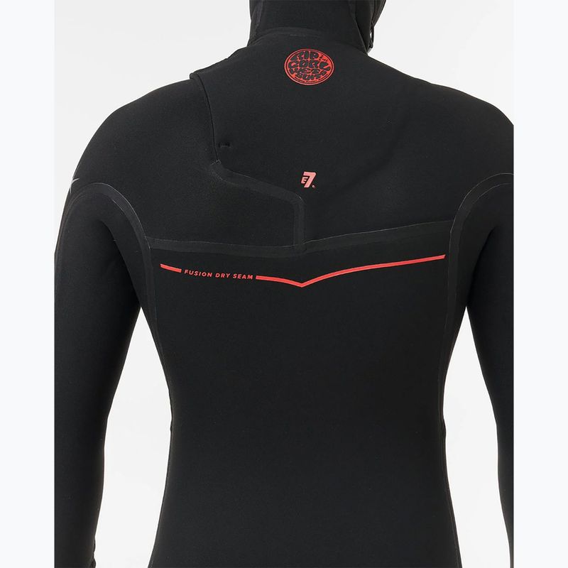 Pánsky plavecký neoprén Rip Curl Flashbomb Fusion 5/3mm Zip Free black 5