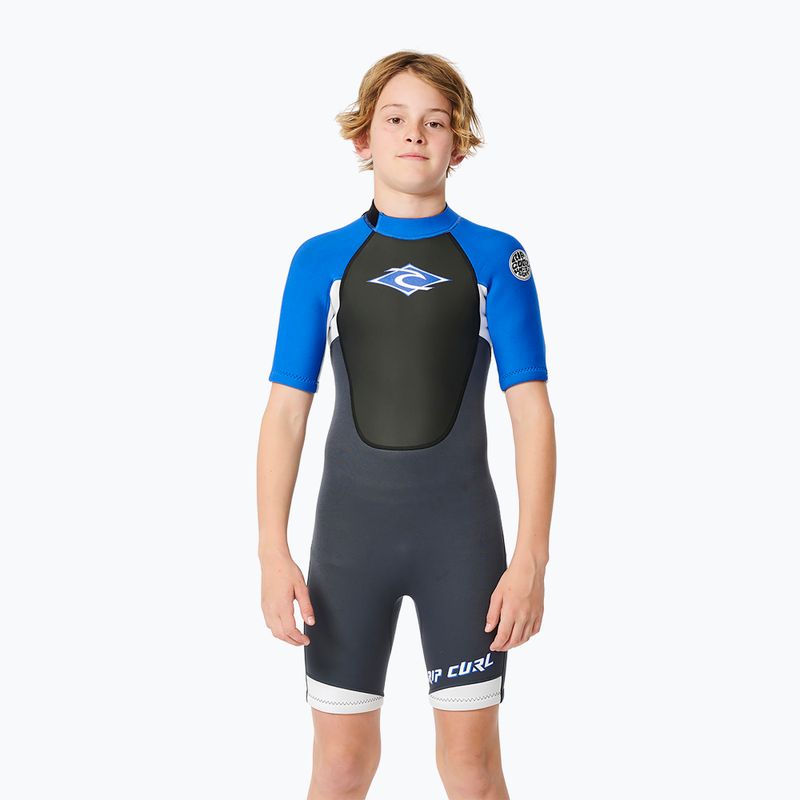 Destký neoprén Rip Curl Omega Back Zip Spring 2 mm blue 8