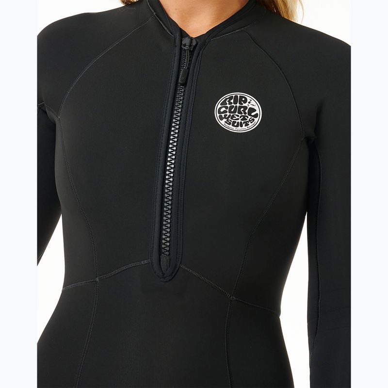 Dámsky plavecký neoprén Rip Curl G-Bomb 1,5 mm Full Zip Springsuit black 6