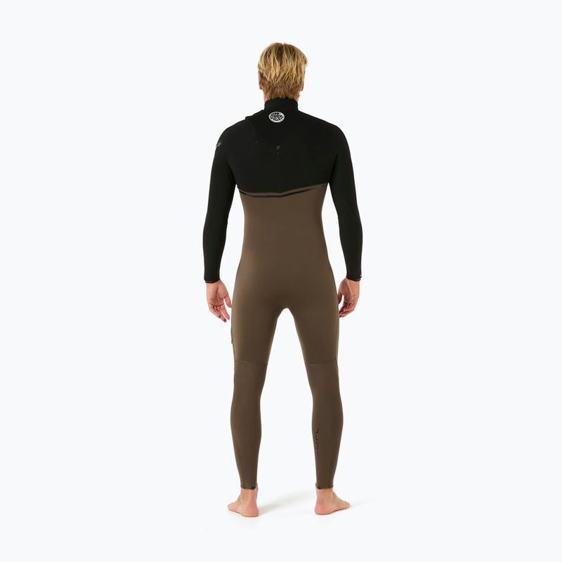 Pánsky plavecký neoprén Rip Curl E Bomb 4/3 mm Zip Free deep rock 2