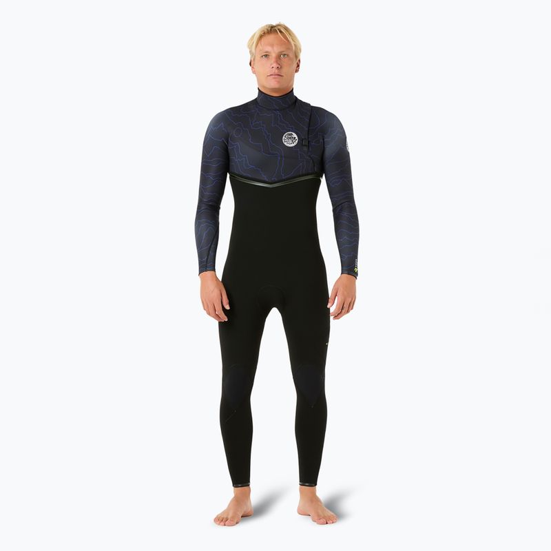 Pánsky plavecký neoprén Rip Curl E Bomb 4/3 mm Zip Free wild berry