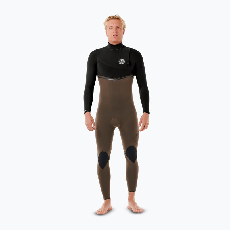 Pánsky plavecký neoprén Rip Curl E-Bomb 3/2 mm Zip Free Sub deep rock