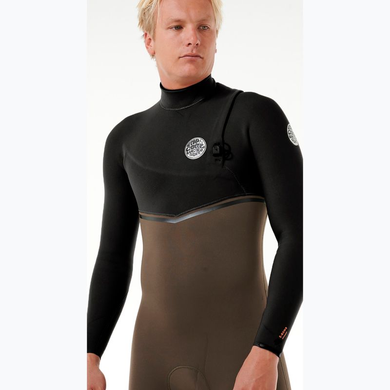 Pánsky plavecký neoprén Rip Curl E-Bomb 3/2 mm Zip Free Sub deep rock 3