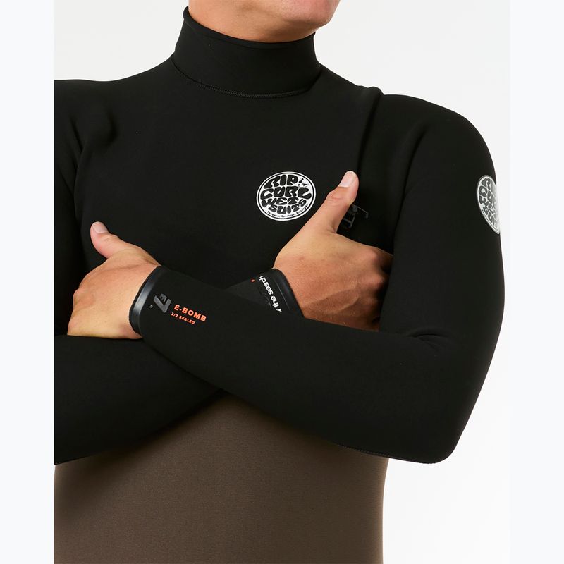 Pánsky plavecký neoprén Rip Curl E-Bomb 3/2 mm Zip Free Sub deep rock 4