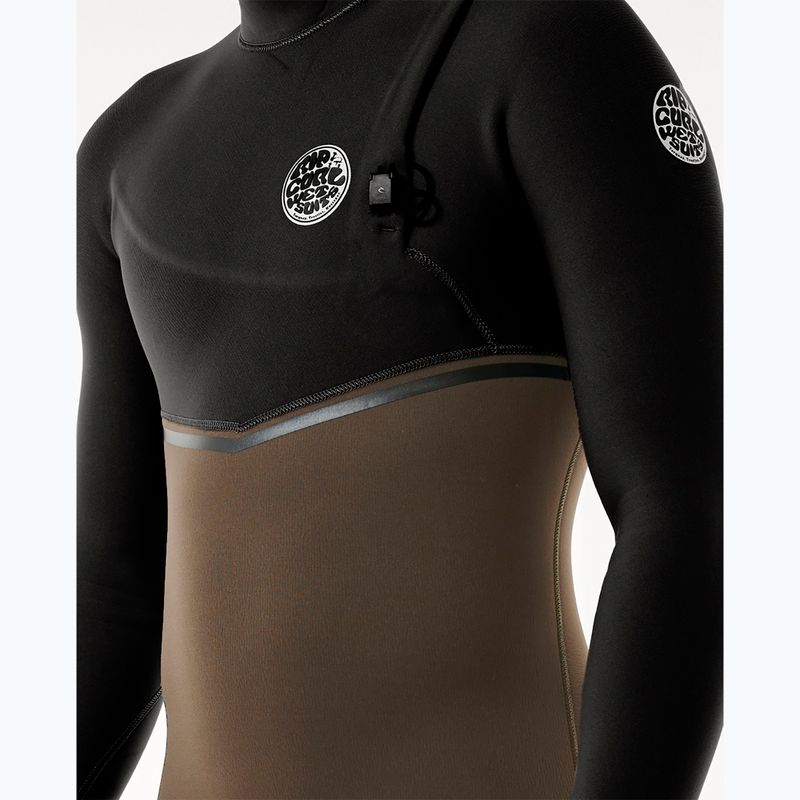Pánsky plavecký neoprén Rip Curl E-Bomb 3/2 mm Zip Free Sub deep rock 5
