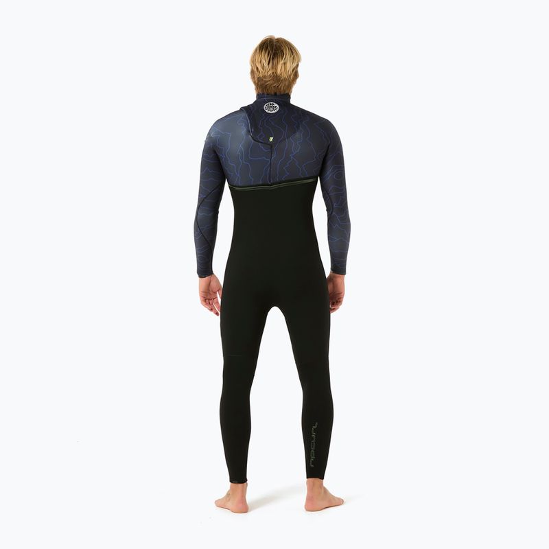 Pánsky plavecký neoprén Rip Curl E-Bomb 3/2 mm Zip Free Sub wild berry 2