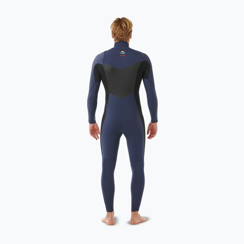 Pánsky plavecký neoprén Rip Curl Dawn Patrol 5/3mm Chest Zip dark navy 2