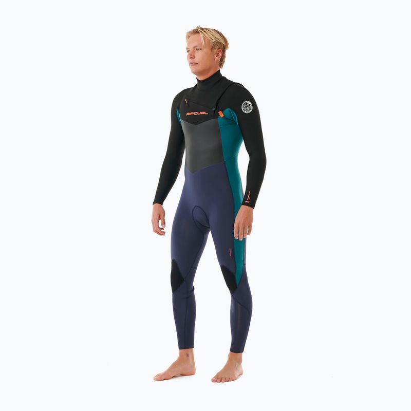 Pánsky plavecký neoprén Rip Curl Dawn Patrol 4/3mm Chest Zip purple night 3