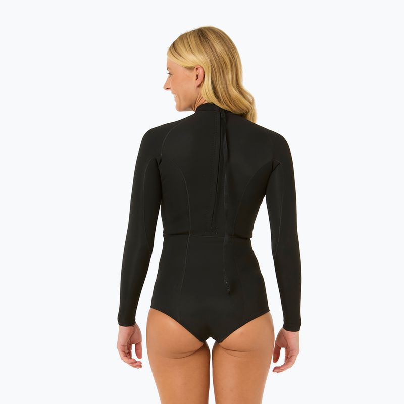 Dámska plavecká pena Rip Curl G-Bomb 1,5 mm Back Zip B/Leg Springsuit black 3