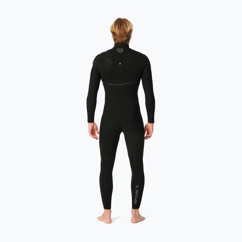 Pánsky plavecký neoprén Rip Curl Dawn Patrol 4/3 mm Chest Zip black 2