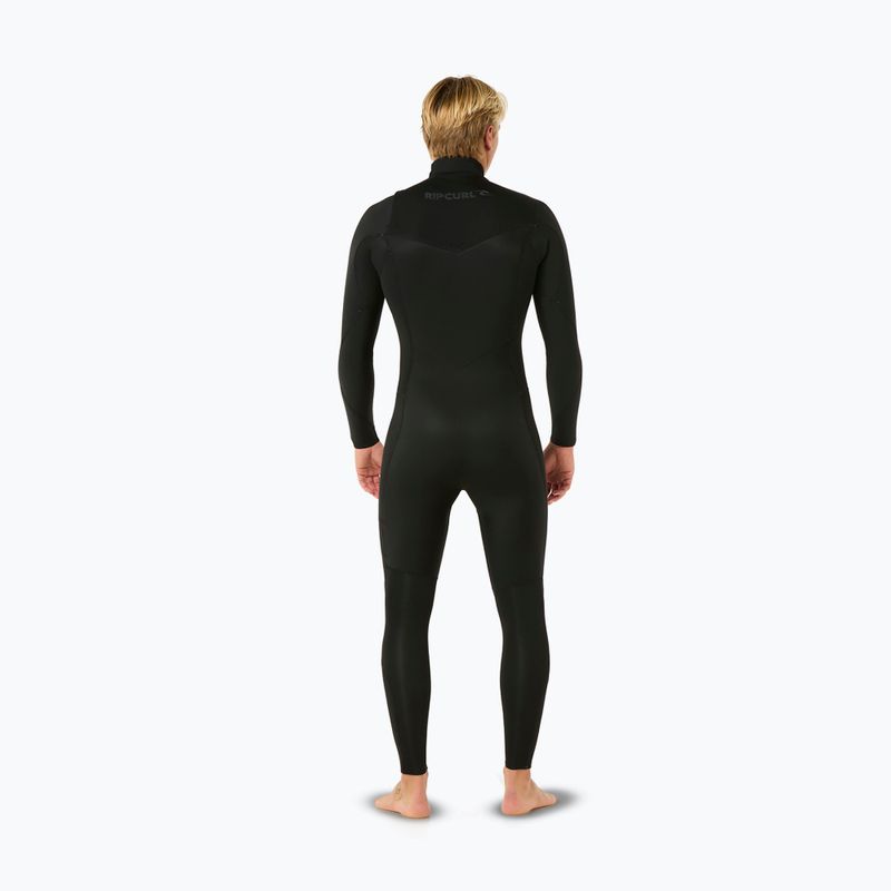 Pánsky plavecký neoprén Rip Curl Dawn Patrol 3/2 mm Chest Zip black 2